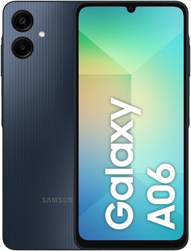 Quer Celulares Bons e Baratos da Samsung? Veja o TOP 5 por Menos de R$1000 em 2025! 3 Smartphone Samsung Galaxy A06 128GB 4GB RAM