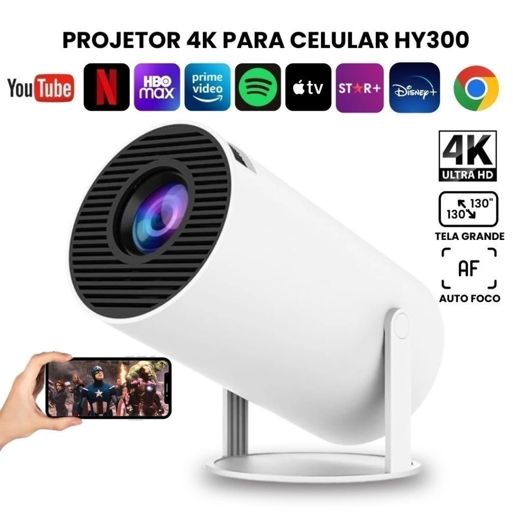 Projetor HY300 vs HY320: Qual o Melhor Custo-Benefício? 4 Projetor HY300 Magcubic